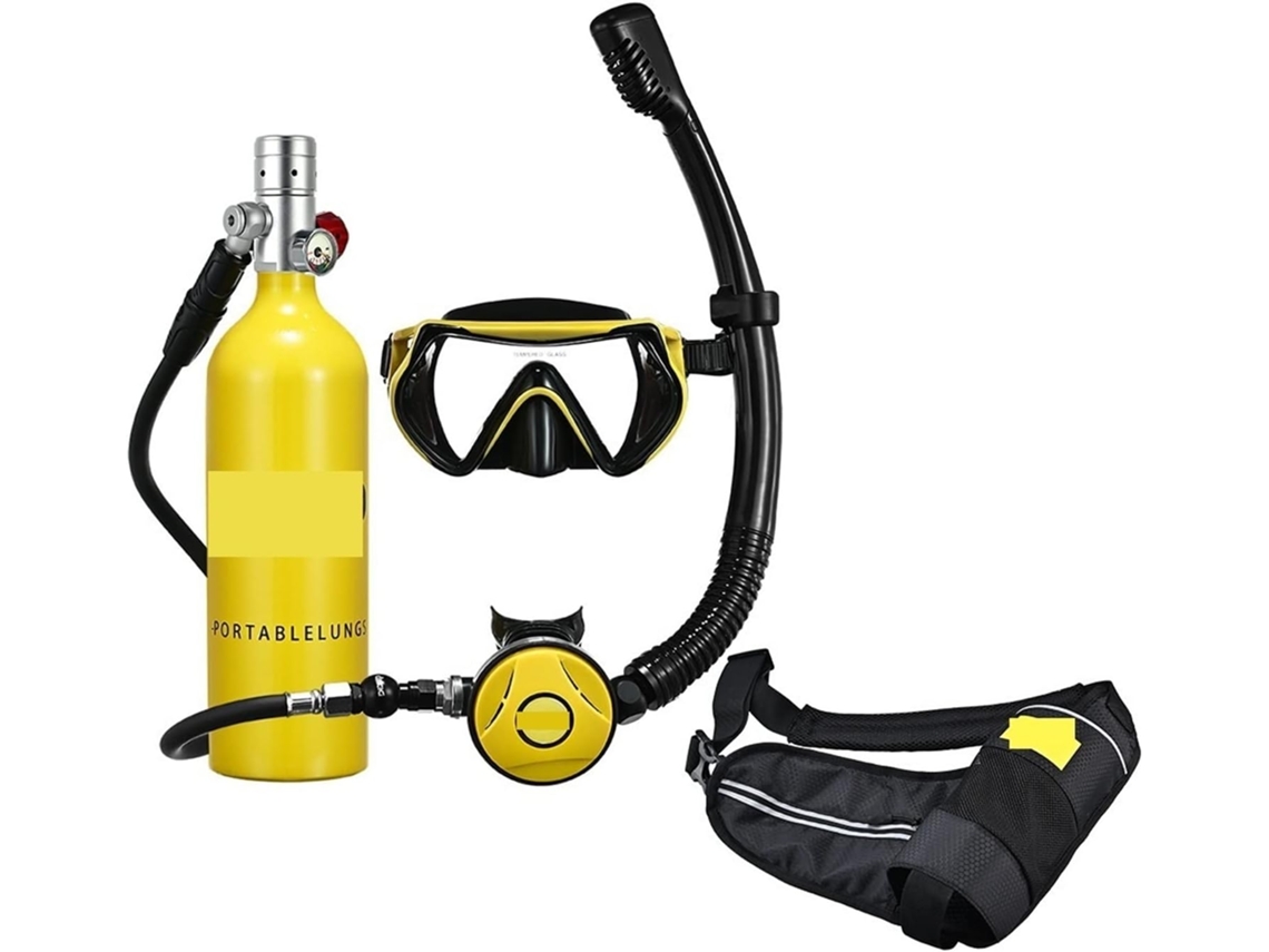 Mini Botella De Buceo, Tubo De Snorkel, Rebreather, Equipo Portátil De Apnea