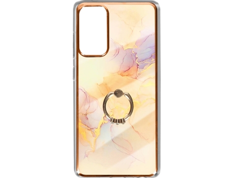 Carcasa Samsung Galaxy S20 FE AVIZAR TPU-IMD-WH-G780F Anillo Sujeción Rosa