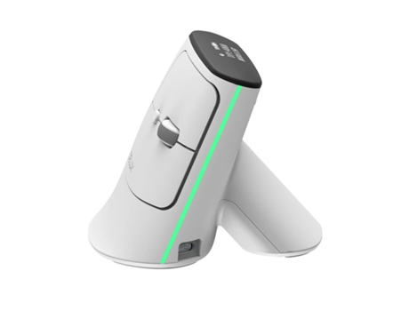 Ratón ENKERS Oled (Bluetooth - 1600 dpi - Blanco)