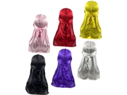 Gorro Turbante Pirata Para Hombre, Gorro De Satén, Diadema Elástica, Accesorio Para El Cabello