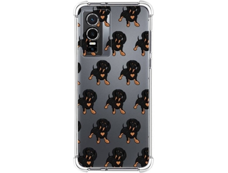 Carcasa para Vivo Y76 5G TUMUNDOSMARTPHONE Dibujos Antigolpes Perros 10 Multicolor
