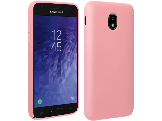 Carcasa Samsung Galaxy J3 2018 AVIZAR Silicona Rosa