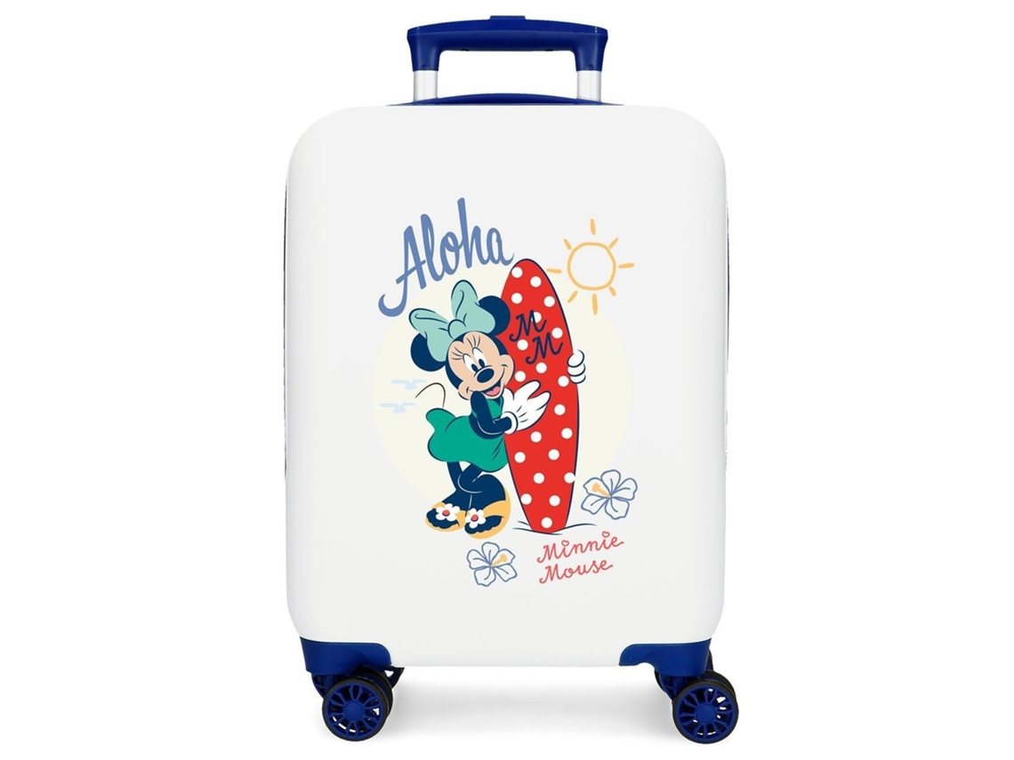 Disney Maleta De Cabina Abs Rígida Mickey Minnie Multicolor