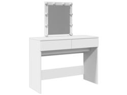 Maison Exclusive - Tocador Con Luces Led Blanco 100x40x130 Cm