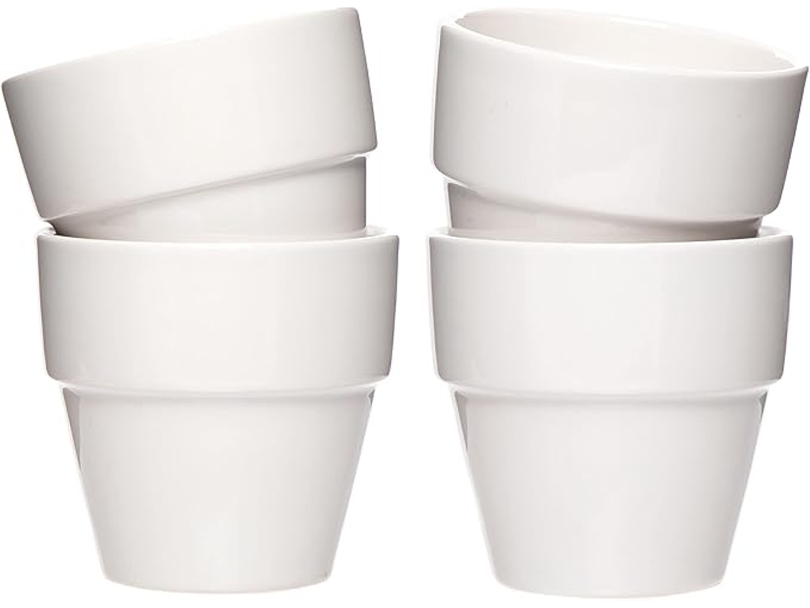 Mini Vaso De Flores De Porcelana - 4 Piezas - Manual De Diy