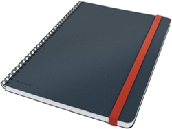 Cuaderno LEITZ 645204 Gris (B5 - Pautado - 80 Hojas)