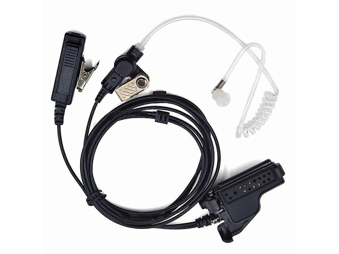 Auricular De Tubo De Aire Con Micrófono Ppt Para Radio Motorola