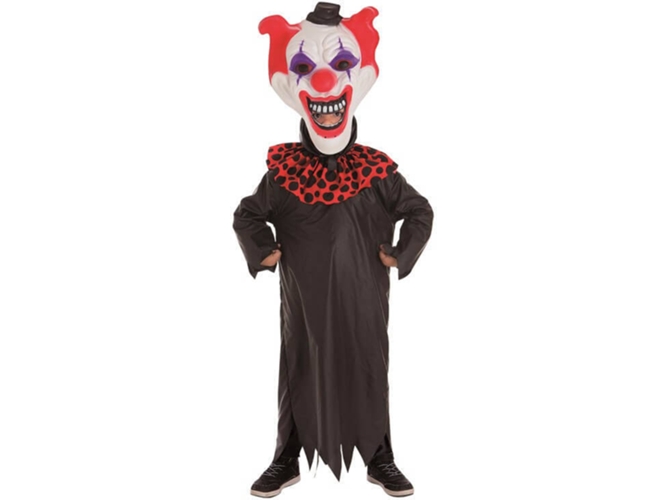 Disfraz Unisex DISFRAZZES Payaso Asesino (Talla: 7 a 9 años)
