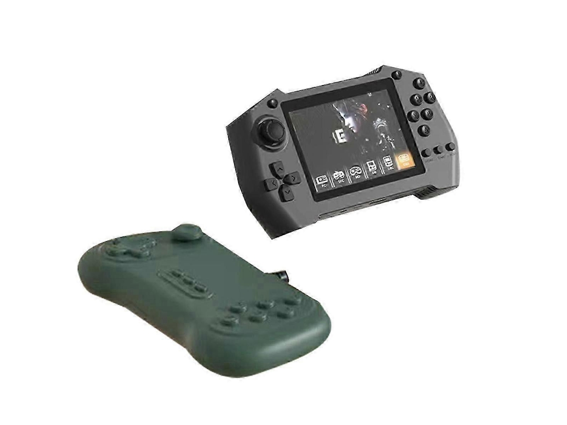 Consola De Juegos Retro Dy14 Con Mango, 32 Gb, 10 000 Juegos, Portátil, Compatible Con Dos Jugadores, Batería Externa De 10 000 Mah.