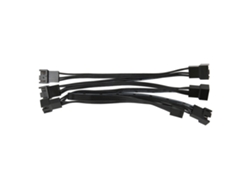 Cable de extensión PWM de 4 pines para ventilador de PC y placa base (2 unidades)