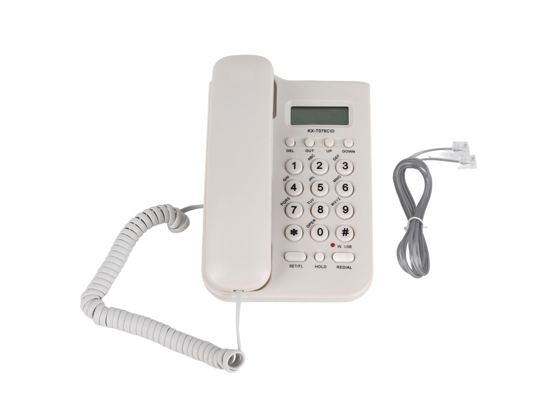 Teléfono antiguo con DTMF y función de remarcación de botones