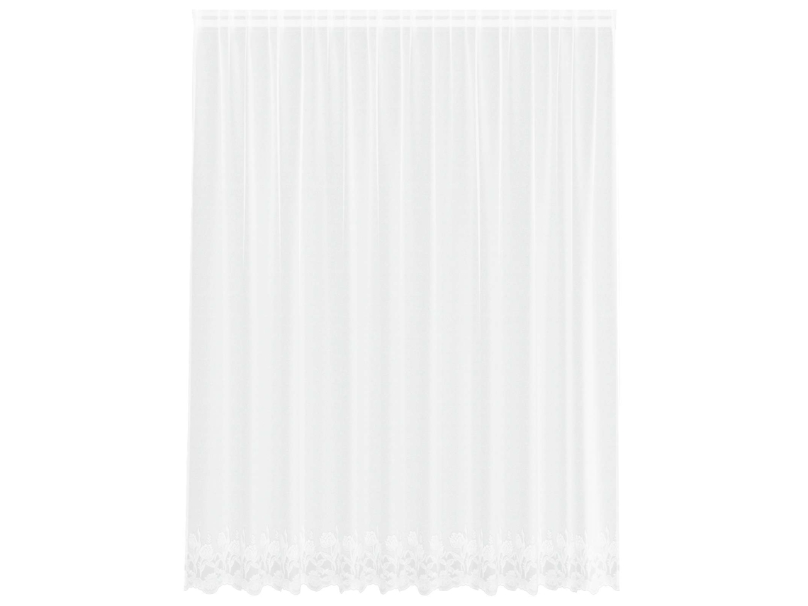 Maison Exclusive - Cortina De Encaje Con Cortinas 300 X 245 Cm Poliéster