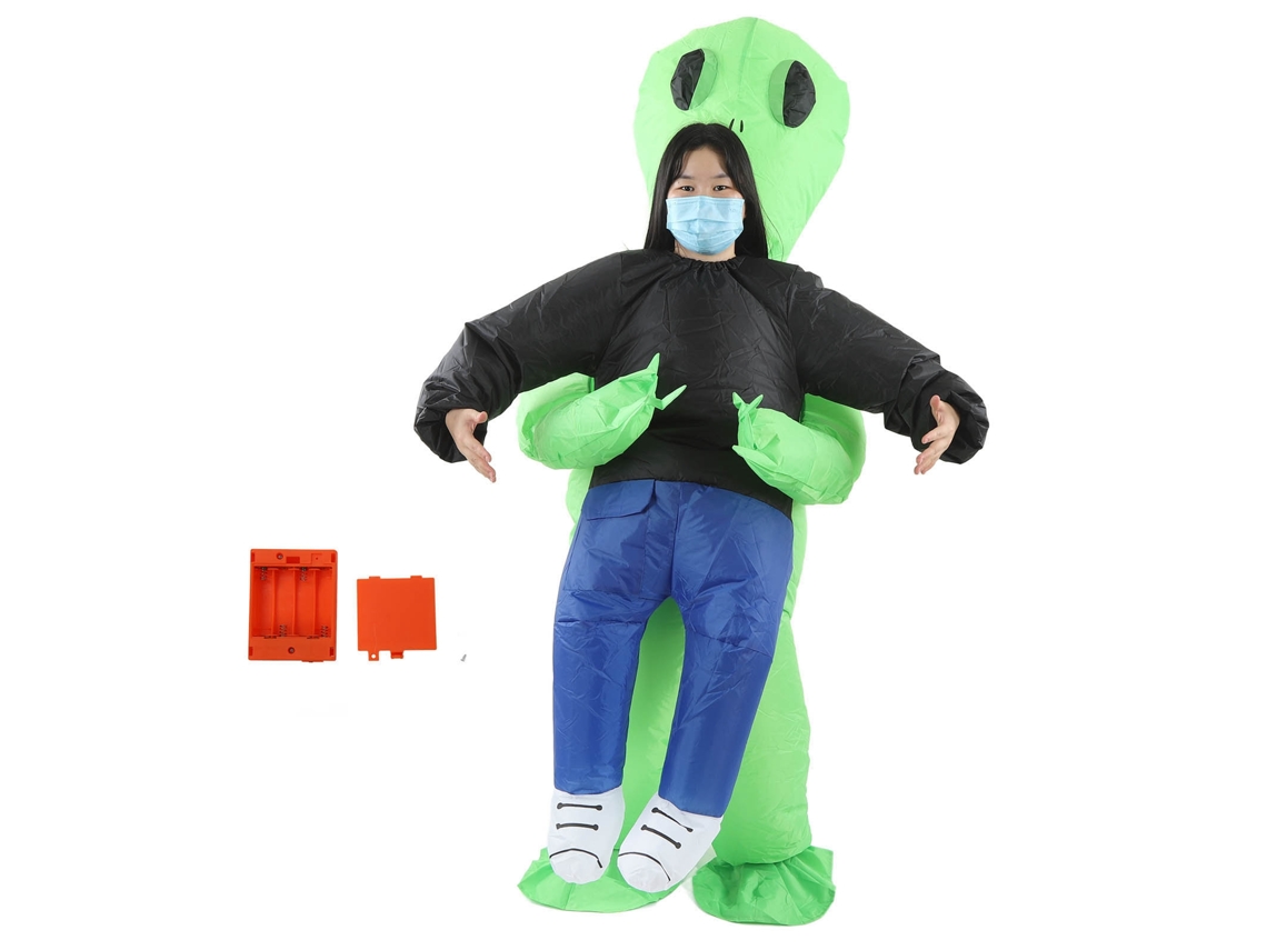 Disfraz Inflable De Alienígena Para Cosplay, Fiestas, Festivales, Niños, 120-140 Cm, Impermeable, Divertido.