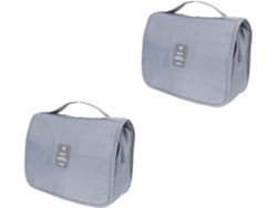Neceser De Viaje De 2 Piezas, Bonito E Impermeable, Con Estuche De Cosméticos Multifuncional.