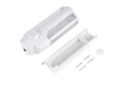 Dispensador Manual De Jabón/loción De Pared De 350 Ml, Abs, Resistente Al Agua, Para Baño Y Cocina.