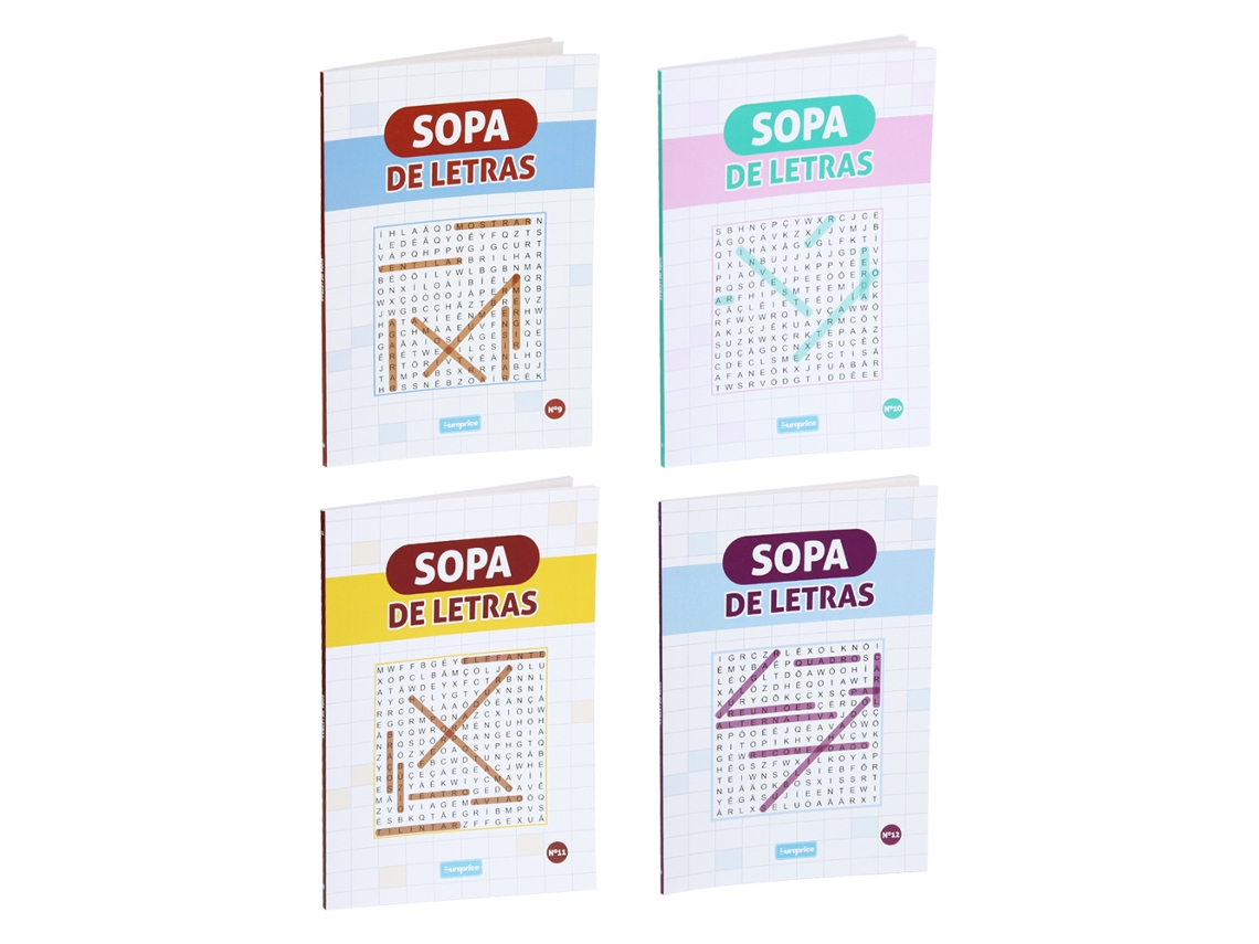 Libro Sopa De Letras De Europrice (portugués)