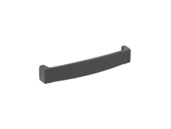 Tirador Para Mueble De Zamac Distancia Entre Ejes De 128 Mm Barniz Negro Mate Lote De 6mm