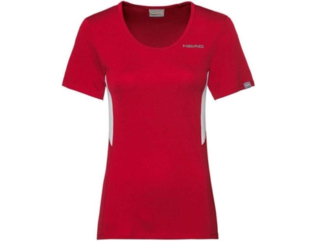 Camiseta de Mujer HEAD RACKET Club Tech Tenis Rojo (M)
