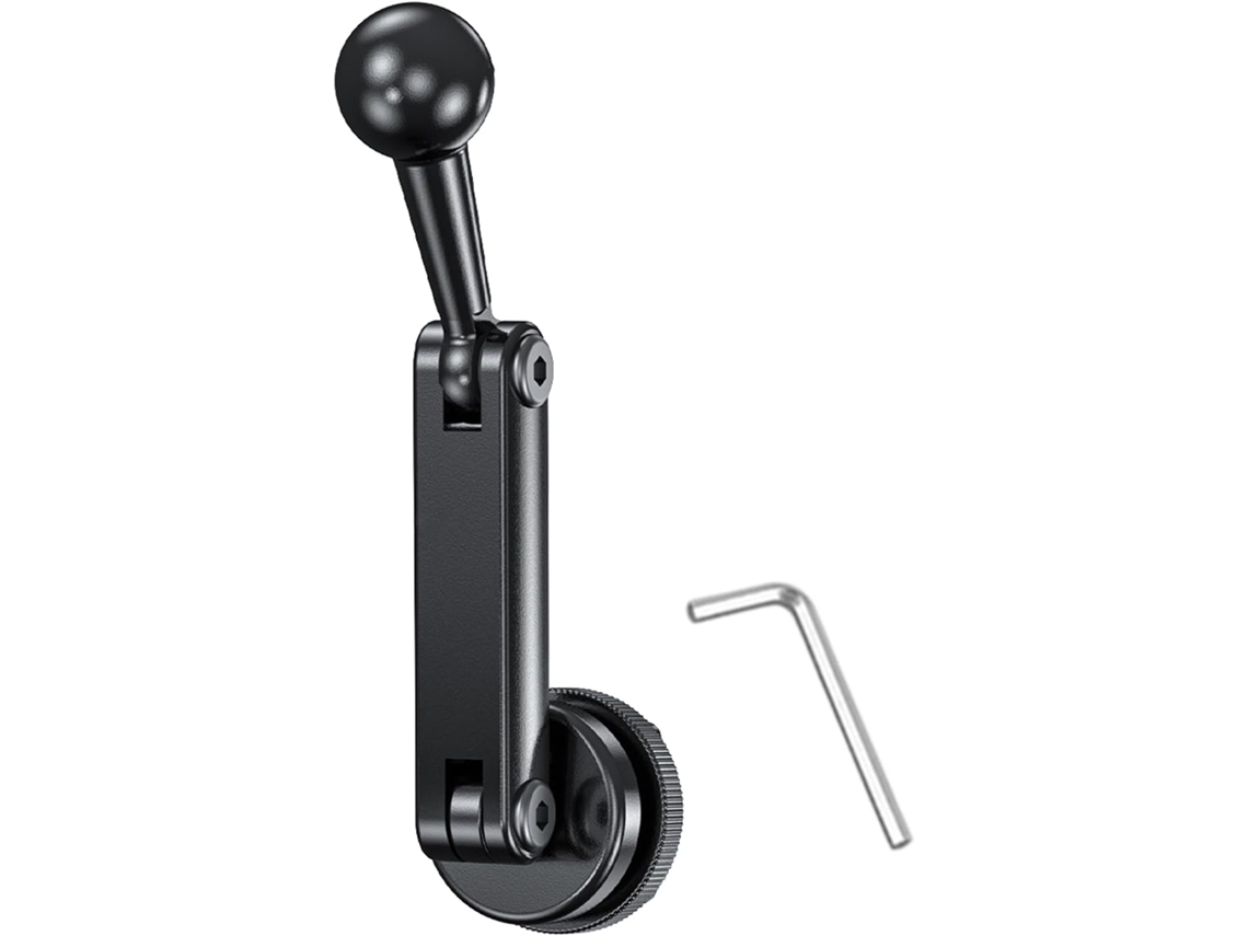 Adaptador De Soporte Giratorio Multiángulo Para Teléfono Con Rótulas De 17 Mm Y Base.