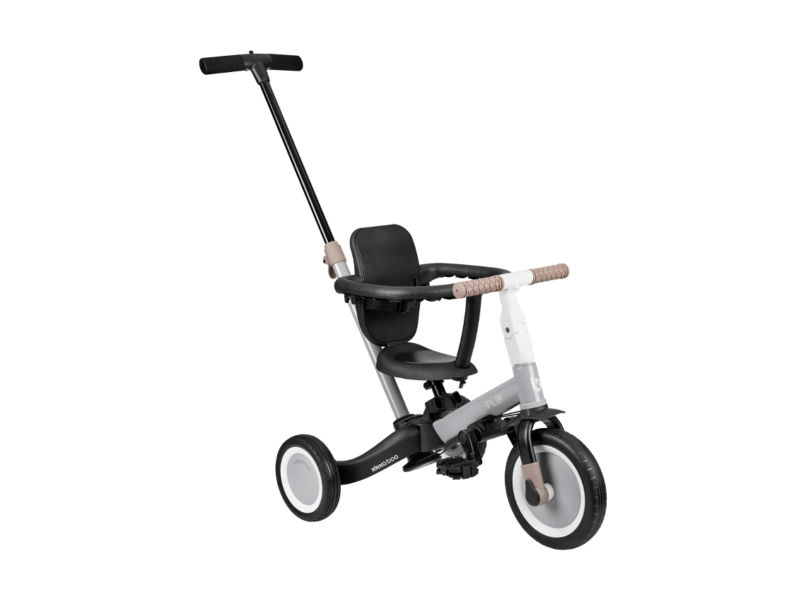 Triciclo plegable 5 en 1 Kikkaboo gris