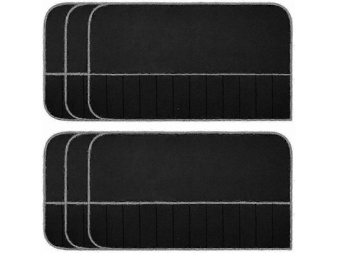 Bolsas de fieltro antimanchas para organizar y proteger cubiertos - Paquete de 6 paños para cubiertos - Nostalgia88