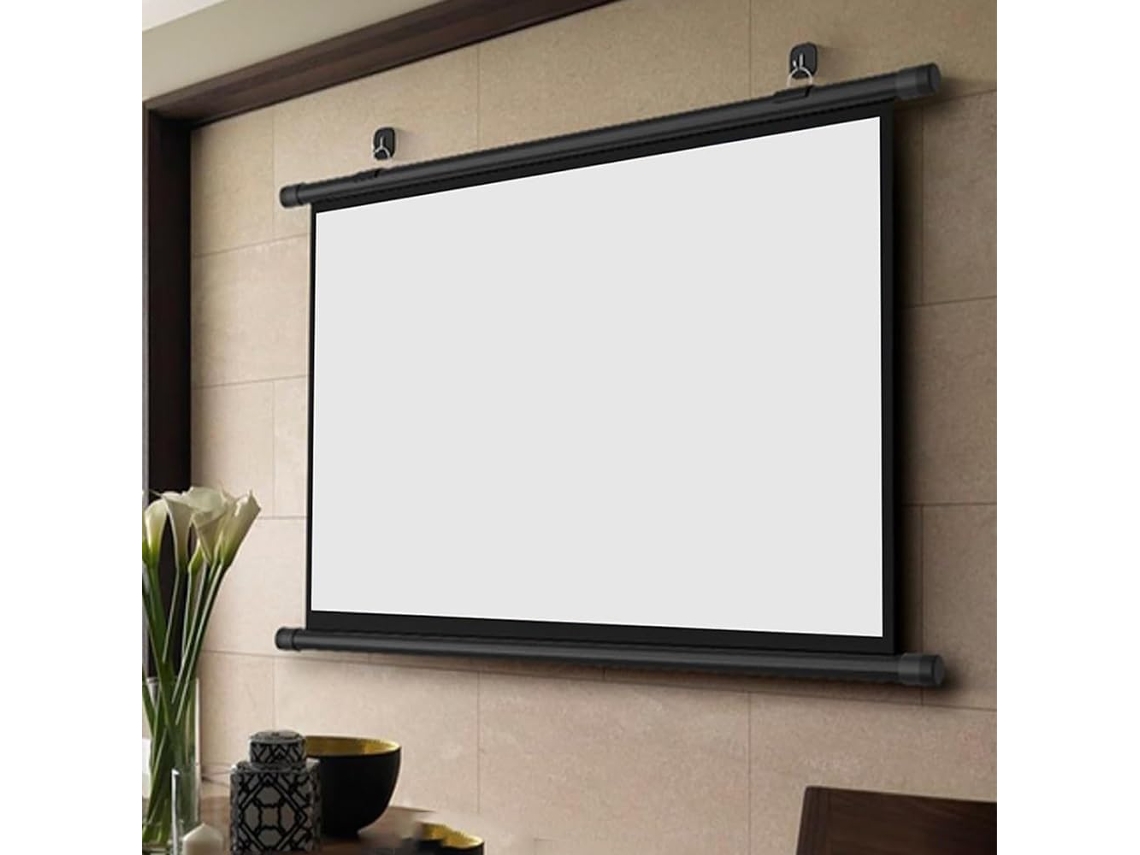 Pantalla De Proyección De Pared Para Cine En Casa, 30", 40", 50", Para Uso En Exteriores (40 Pulgadas (101 Cm)