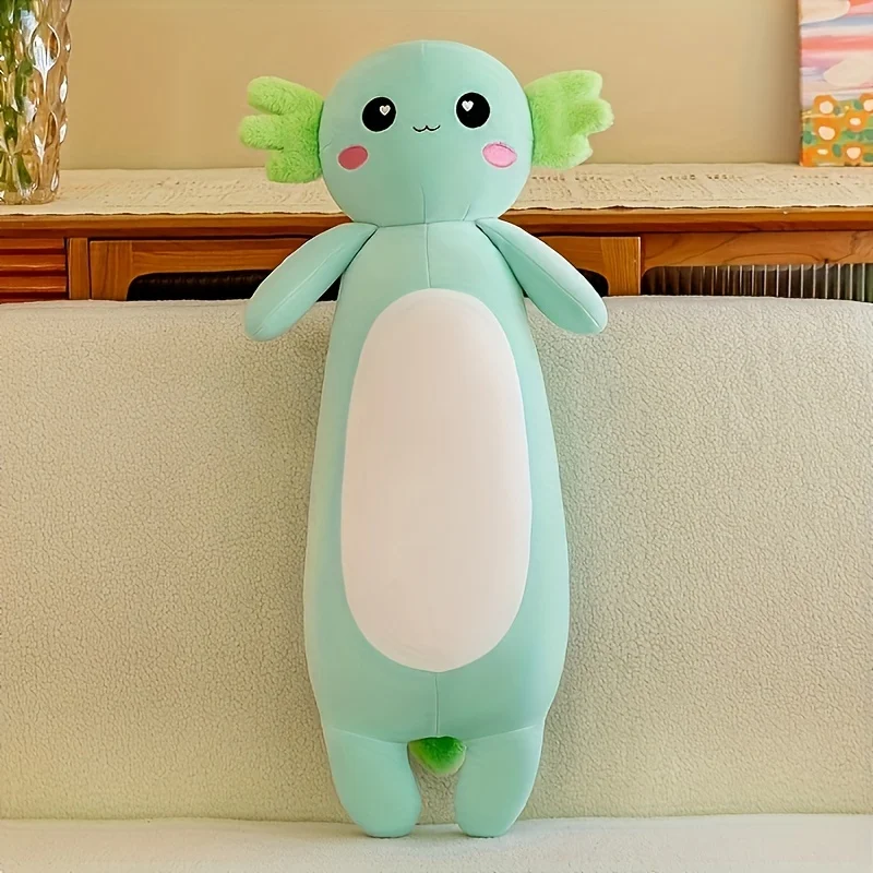 (verde, 85 Cm) Peluche De Salamandra, Almohada De Regalo