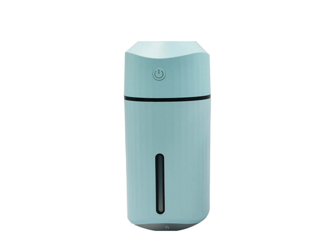 Humidificador 320 ml Coche Ultrasonido Criativo Copo Hidratación con Luz Nocturna de 7 Colores
