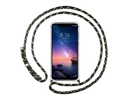Carcasa Xiaomi Redmi Note 6 Pro TUMUNDOSMARTPHONE Colgante Verde