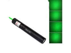 Puntero láser 303, luz láser para exteriores, luz verde de cielo estrellado Elisefashion