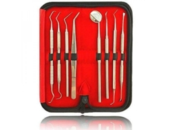 Kit De Cuidado Dental Con 8 Herramientas Para La Eliminación De Sarro, Acero Inoxidable Antideslizante.