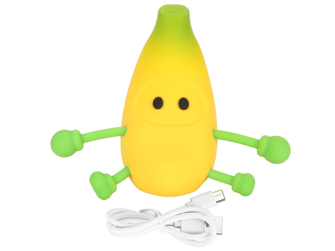 2026-lámpara De Noche Banana Bonita Led 500mah 3 Niveles De Brillo Control Táctil Usb-c Suave Para Niños Hogar