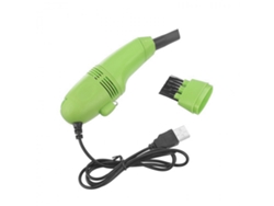 Aspirador Mini Usb De Baixo Ruído Com Grande Capacidade Para Limpeza De Teclado De Computador Verde