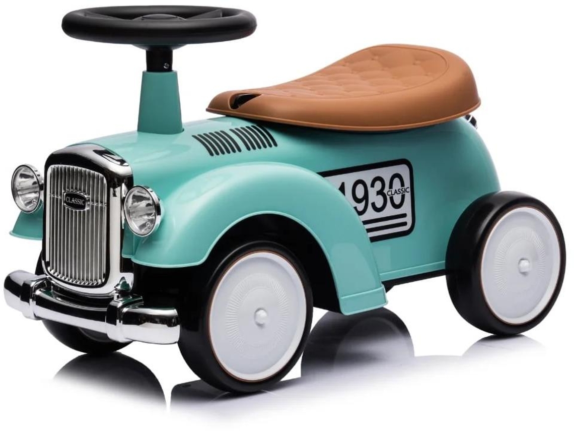 Coche Correpasillos - Classic 1930 - Hasta 3 Años - Ruedas Eva - Verde