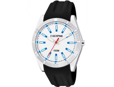 Reloj CALYPSO Hombre (Goma - Negro)
