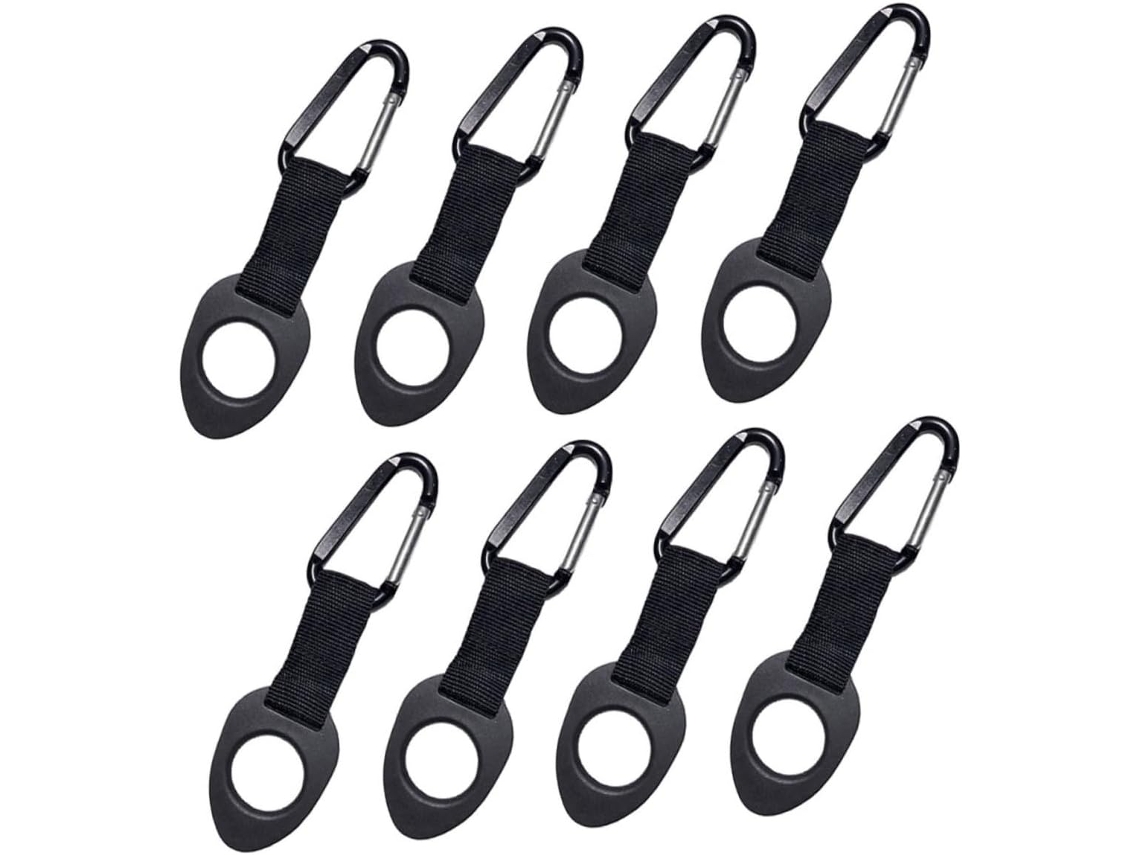 Juego de 8 portabotellas para camping, mochila/cinturón - Slowmoose