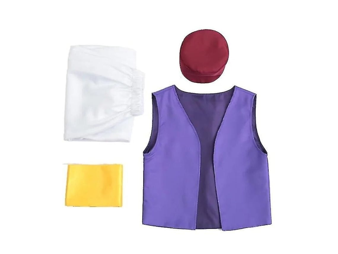 2026-traje De Príncipe Aladdin Adulto Disney Para Cosplay Fiesta Halloween Carnaval Y Representaciones Escénicas