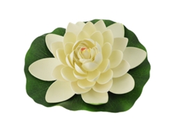 2026-flor De Loto Artificial Flotante Para Piscina Y Estanque Decoración De Plantas Falsas De Espuma