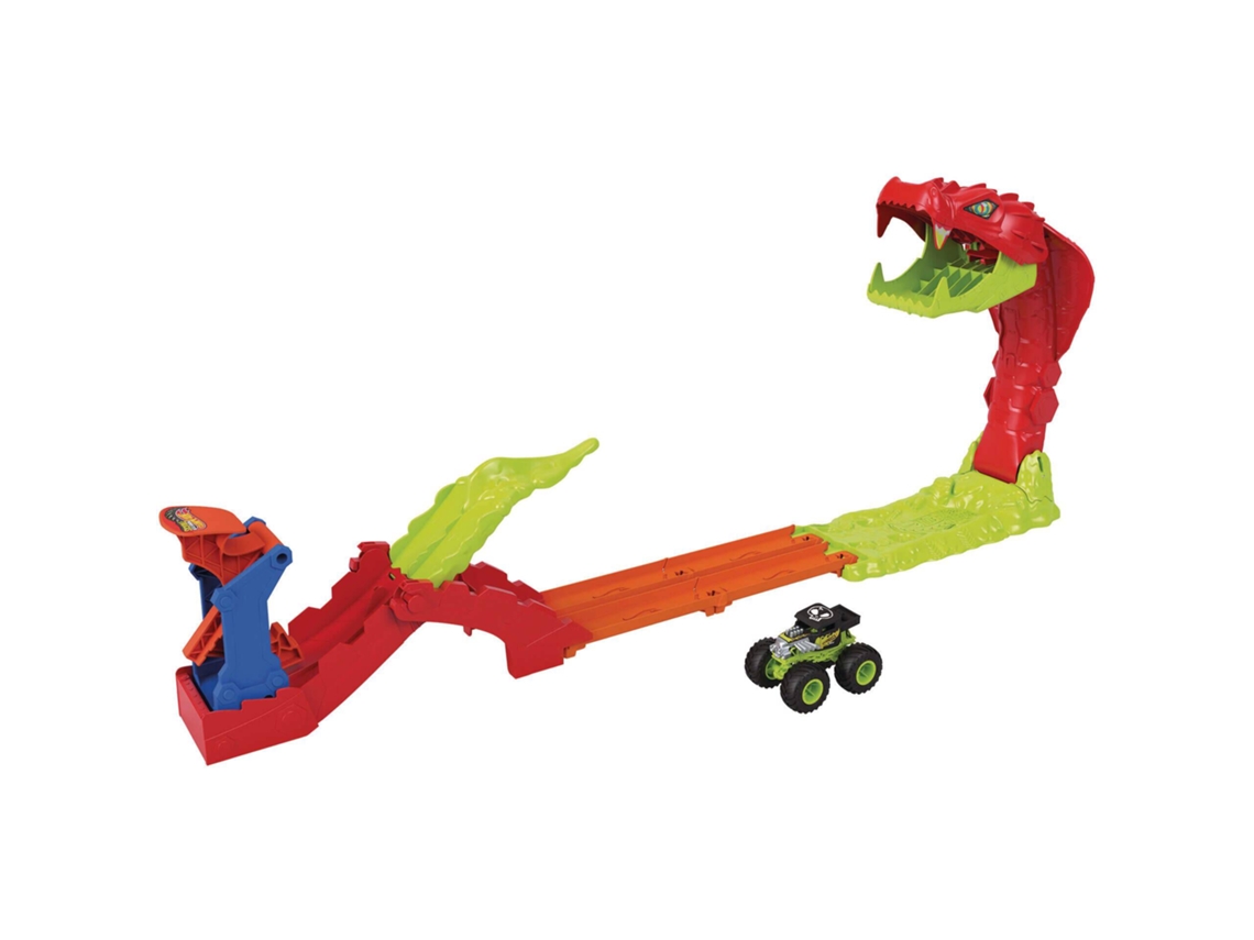 Hotwheels Monster Trucks Mordedura De Serpiente