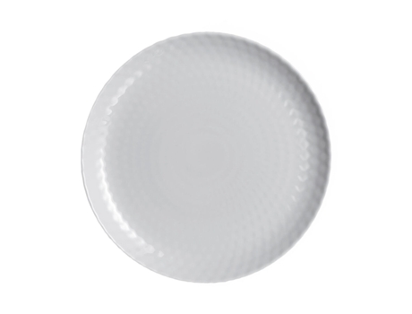Plato Llano LUMINARC Pampille Gris Vidrio 25 cm