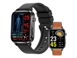 Reloj inteligente deportivo para hombre, con monitor de glucosa en sangre, presión arterial PPG, IP68, resistente al agua, para bicicleta eléctrica