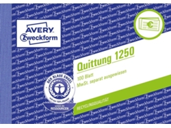 Cuaderno de Contabilidad AVERY 1250 (A6 - 100 Paginas - Blanco)