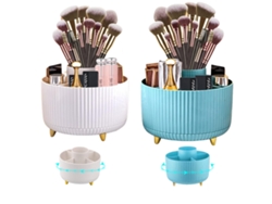 Organizador de maquillaje giratorio para pinceles (15x30x15cm) Kofihety