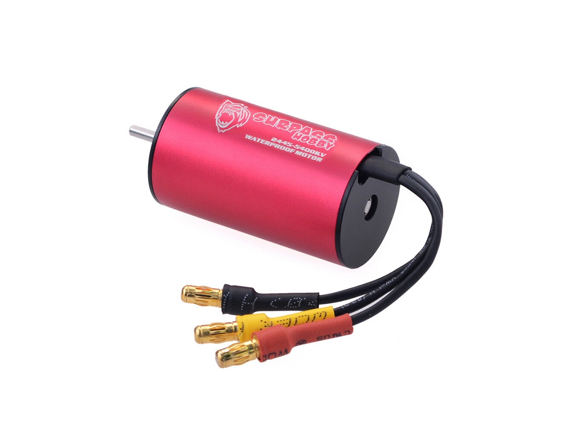 Motor Brushless À Prova de Água Surpass Hobby Série 2445 Kk 2s 3600kv 3000/3600/5400kv para Carro Rc 1/16 1/18 MDUG