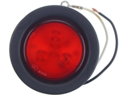 Juego De 5 Luces Laterales Redondas De 2 Pulgadas Y 12 V