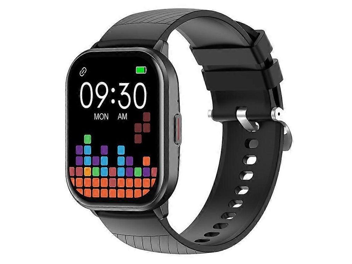 Reloj inteligente Zl99j con pantalla táctil HD cuadrada de 2,01 pulgadas, monitor de frecuencia cardíaca y llamadas Bluetooth Ly Ebike