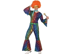 Disfraz de Hombre DISFRAZZES Disco Con Estampado Multicolor (Talla: M/L)