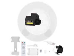Reproductor De Cd De Pared Con Bluetooth, Mando A Distancia, Altavoz, Usb, Radio Fm, Entrada Aux Y Enchufe Británico.