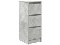 Maison Exclusive - Aparador De Madera De Ingeniería Gris Hormigón 29,5x34x76 Cm