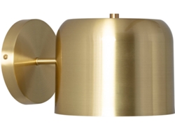Lámpara de Pared PRISMICA Bedourie (Dorado - Metal - 25W)